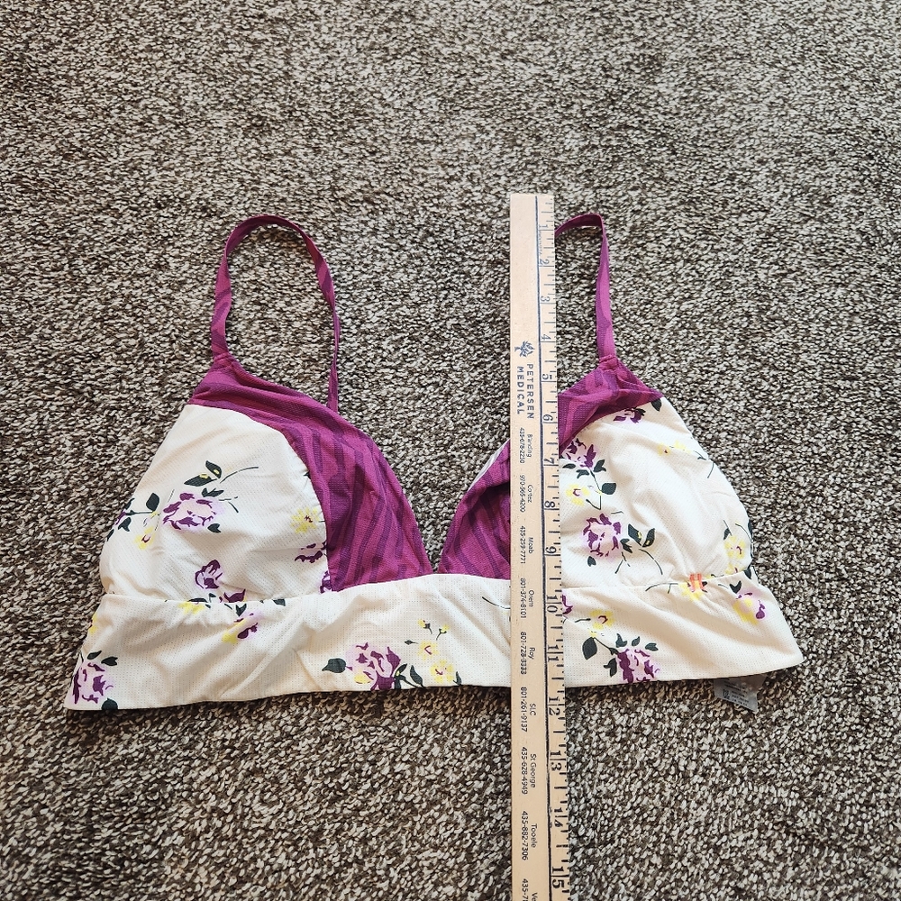 Stance Floral Triangle Bra Size Large - Picture 8 of 8